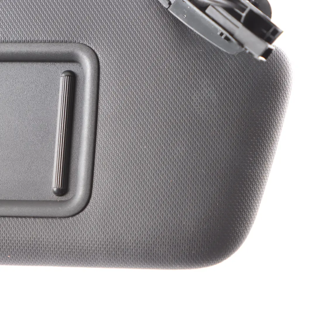Audi A1 8X Sun Visor Mirror Panel Sunvisor Right O/S Cover Black - SKU 8U0857552C - Part number 8U0857552C