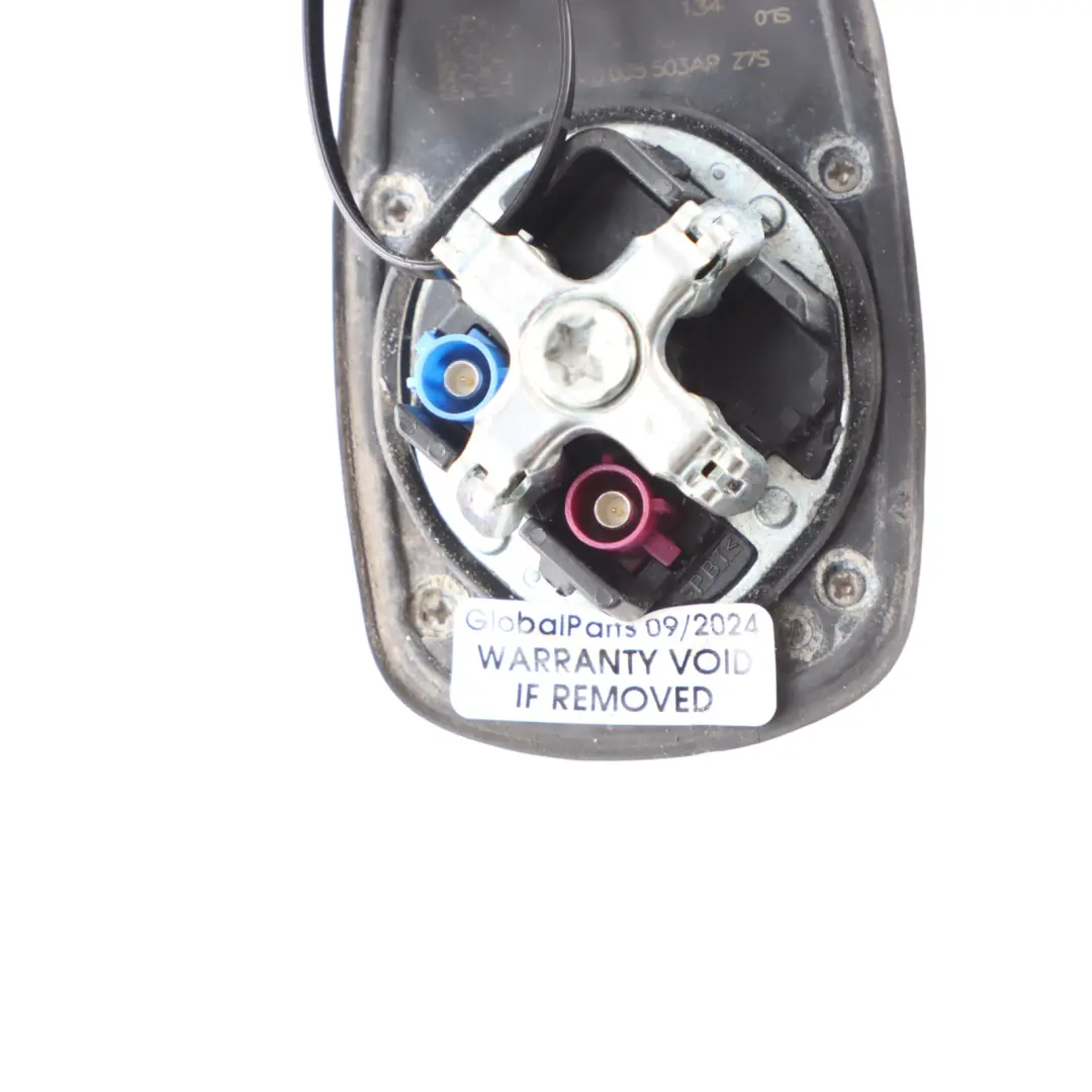 Audi A3 S3 8V Roof Antenna Shark Fin Daytona Grey Pearl Effect - Z7S - SKU 8V003550AP-DGR - Part number 8V003550AP