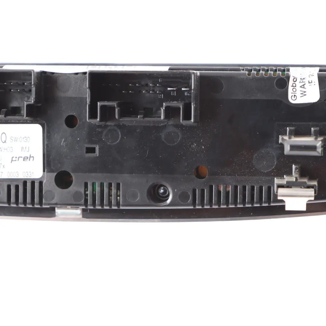 Audi A3 8V Panel Aire Acondicionado A/C Calentador Climatizador - SKU 8V0820043Q - Número de pieza 8V0820043Q