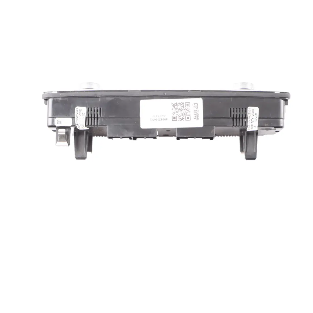 Audi A3 8V Panel Ogrzewania Klimatyzacji A/C - SKU 8V0820043Q - Numer Części 8V0820043Q