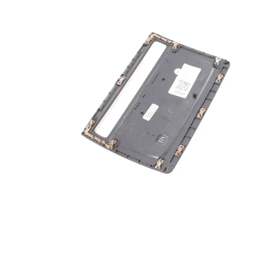 Multimedia Display Surround Screen Frame Dashboard Trim to Audi A3 S3 8V with Part number 8V0857186E Audi A3 S3 8V Multimedia Display Surround Screen Frame Dashboard Trim - SKU 8V0857186E - Part number 8V0857186E