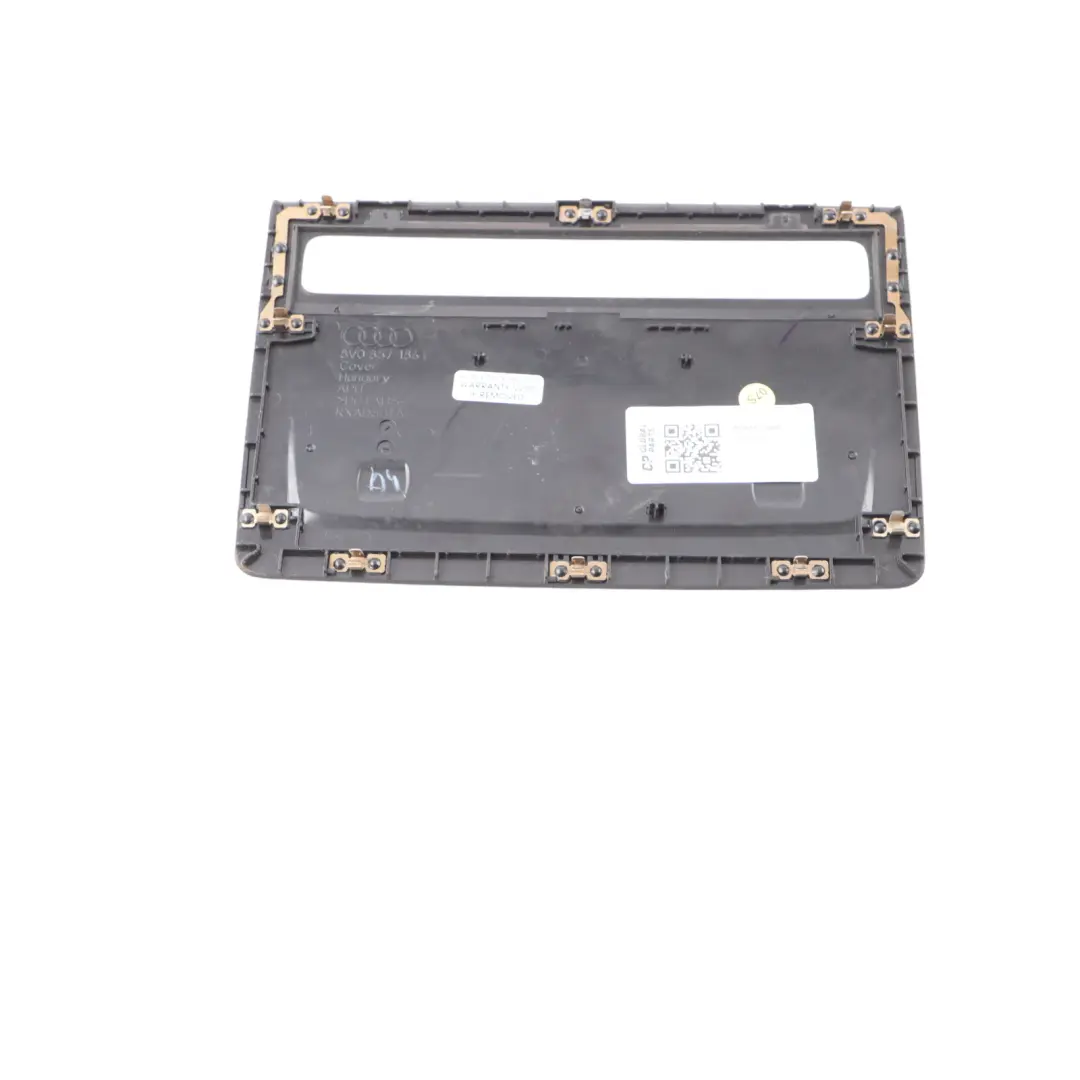 Audi A3 S3 8V Multimedia Display Screen Armaturenbrett Verkleidung - SKU 8V0857186E - Teilenummer 8V0857186E