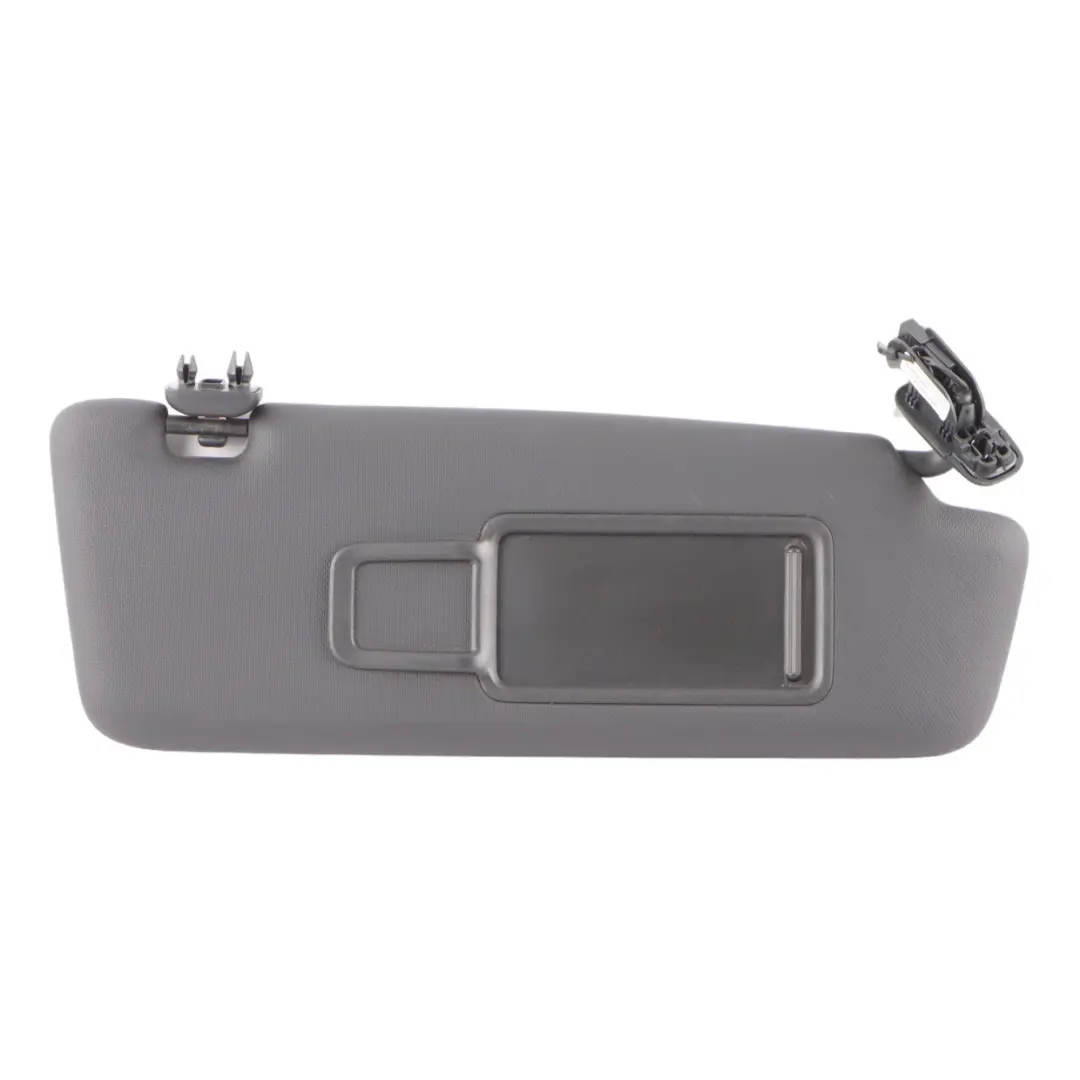 Audi A3 S3 8V Sun Visor Right O/S Driver Side Iluminated Mirror Black - SKU 8V0857552C - Part number 8V0857552C