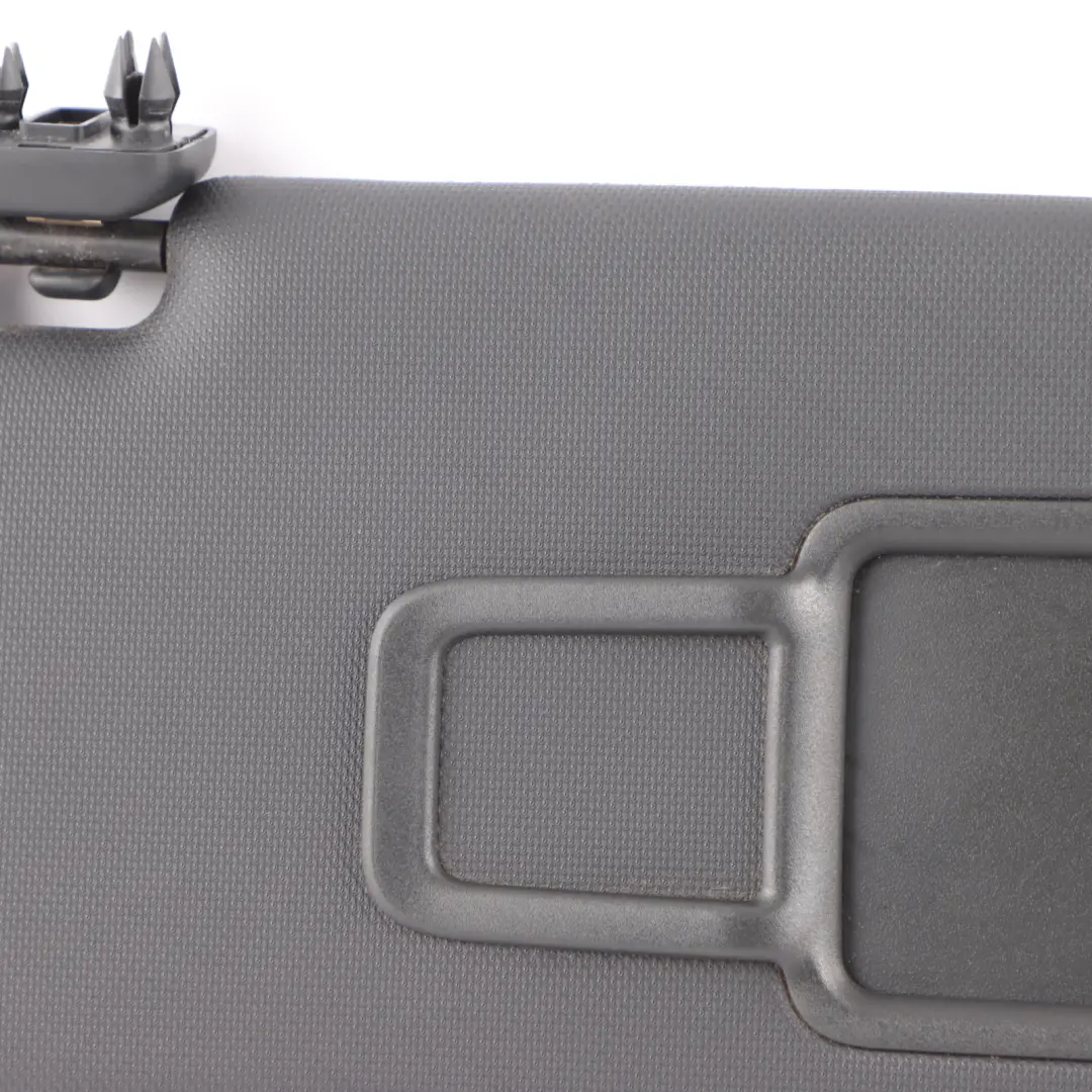 Audi A3 S3 8V Sun Visor Right O/S Driver Side Iluminated Mirror Black - SKU 8V0857552C - Part number 8V0857552C