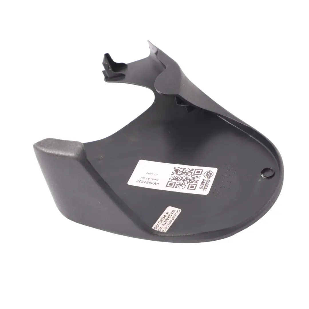 Panneau garniture latérale siège avant gauche Noir Audi A3 8V - SKU 8V0881327 - Numéro de pièce 8V0881327