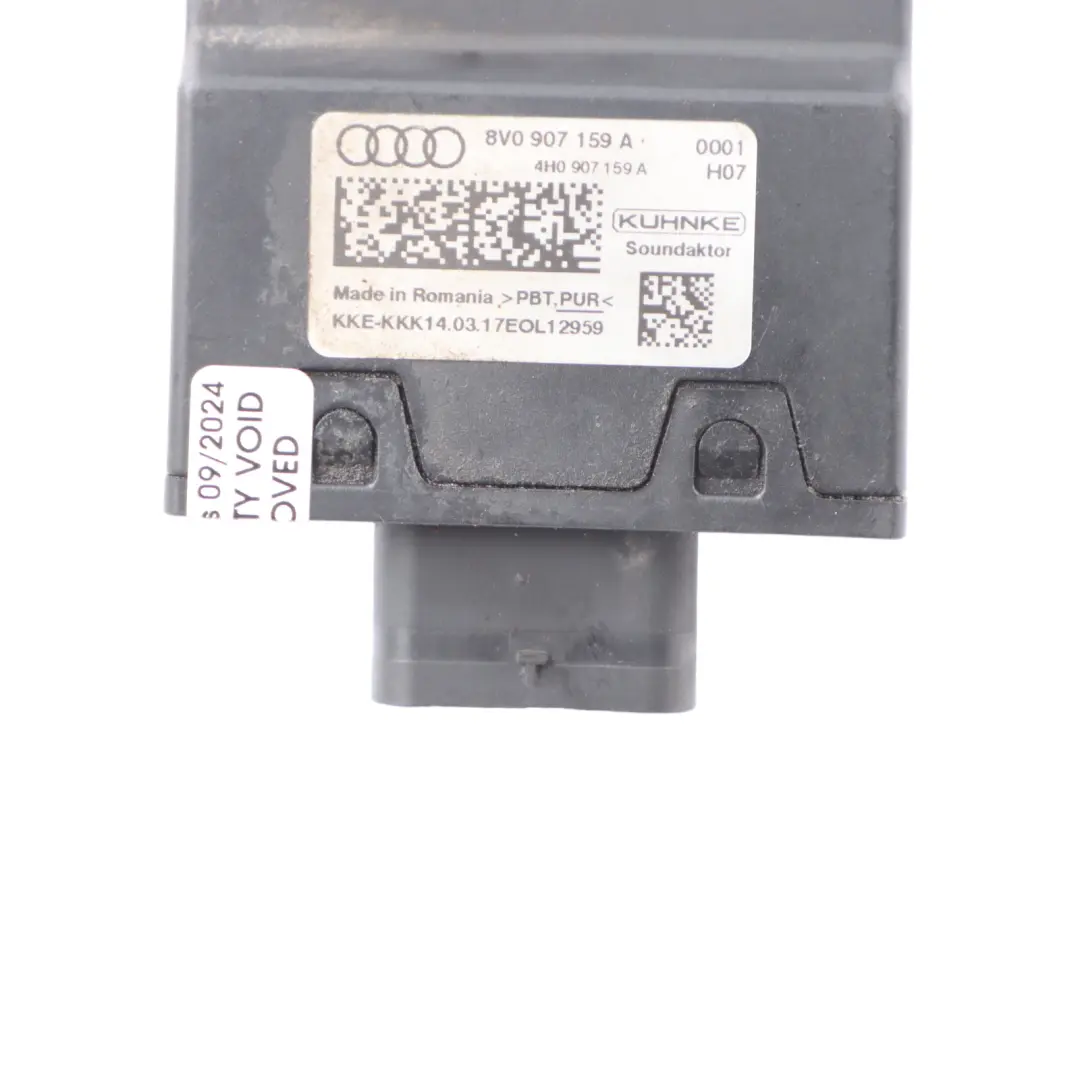 Audi A3 8V Body Sound Control Module ECU - SKU 8V0907159A - Numero di parte 8V0907159A