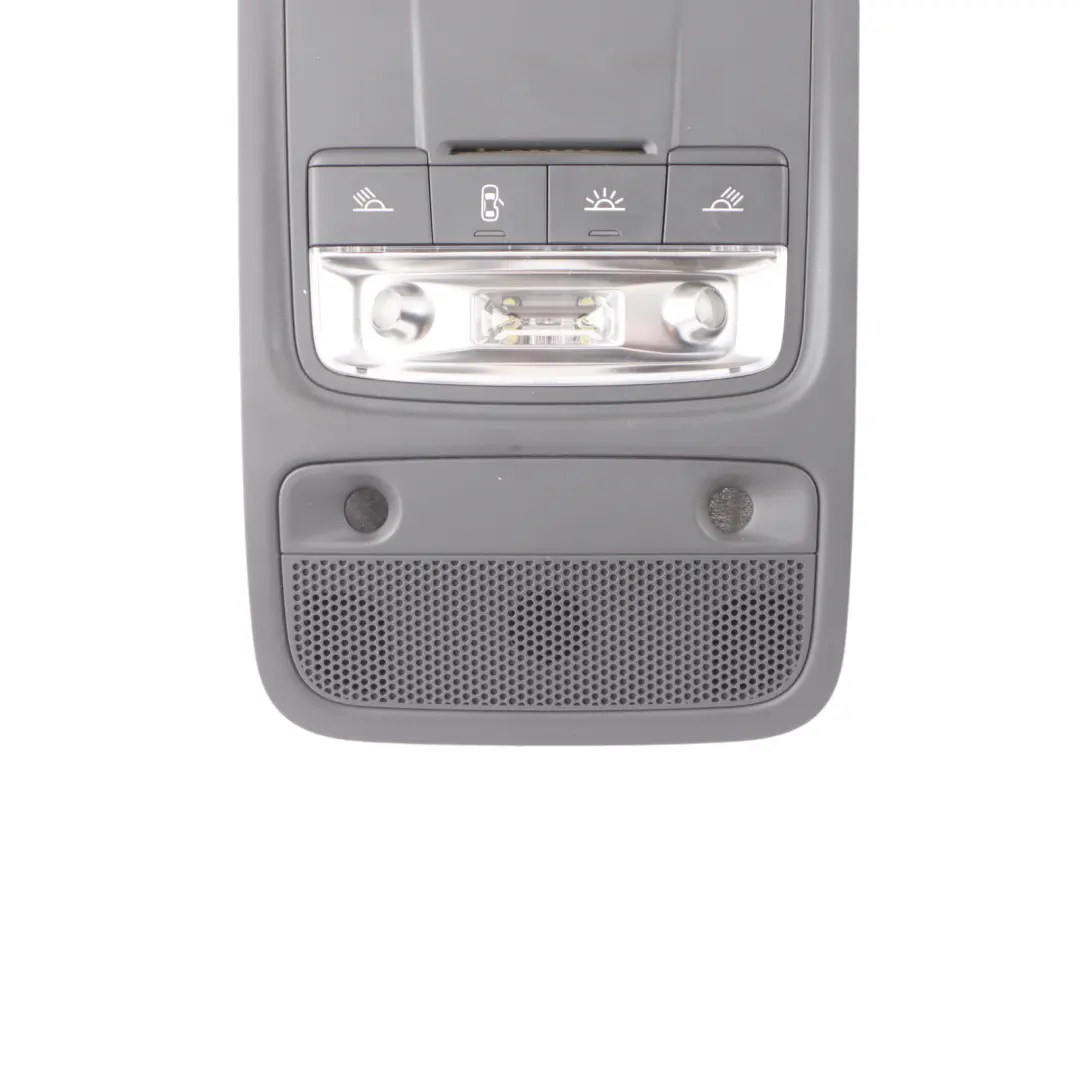 Audi A3 S3 8V Interior Roof Light Panel Black Front Reading Lamp - SKU 8V0947135J - Part number 8V0947135J