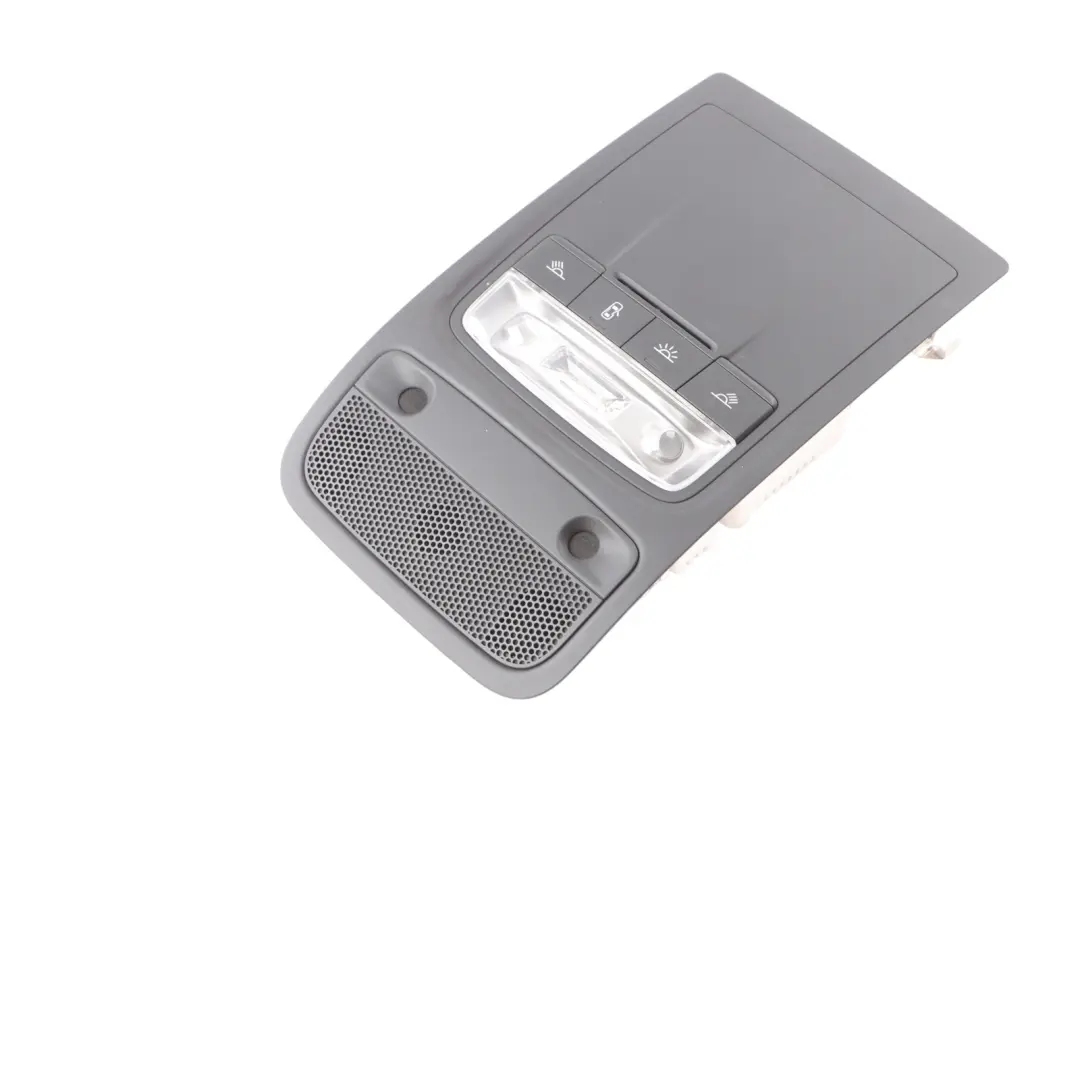 Audi A3 S3 8V Interior Roof Light Panel Black Front Reading Lamp - SKU 8V0947135J - Part number 8V0947135J