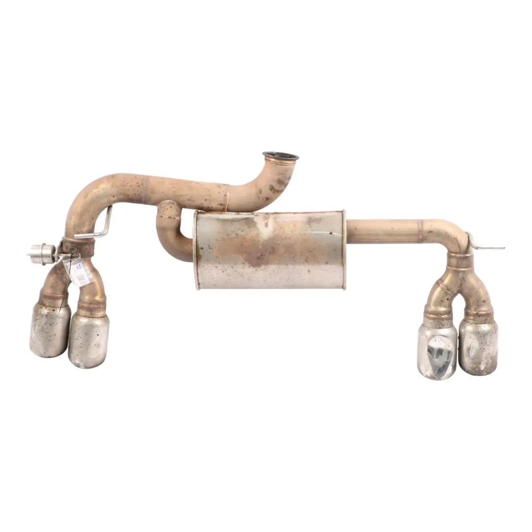 Muffler Active Exhaust Valved Resonator Audi S3 8V Quattro 2.0 TSI DJHA Rear - SKU 8V3253609M-1 - Part number 8V3253609M