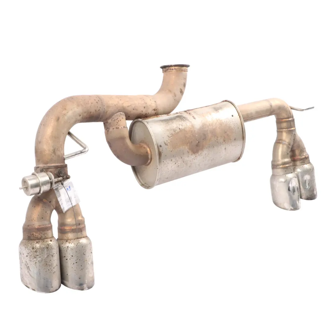 Muffler Active Exhaust Valved Resonator to Audi S3 8V Quattro 2.0 TSI DJHA Rear with Part number 8V3253609M Audi S3 8V Quattro 2.0 TSI DJHA Rear Muffler Active Exhaust Valved Resonator - SKU 8V3253609M-1 - Part number 8V3253609M