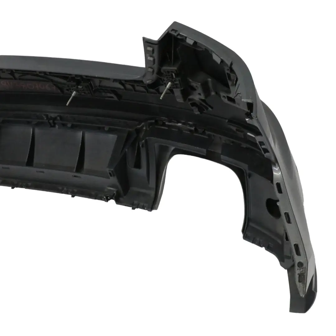 Bumper Trim Panel Covering Daytona Grey Pearl Effect - Z7S to Audi A3 8V Rear with Part number 8V3807067K Audi A3 8V Rear Bumper Trim Panel Covering Daytona Grey Pearl Effect - Z7S - SKU 8V3807067K-DGR - Part number 8V3807067K