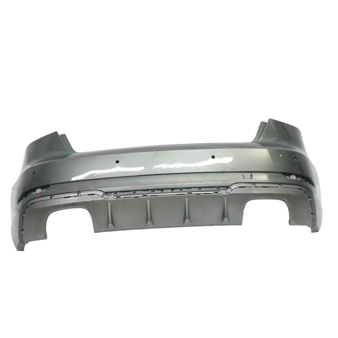 Bumper Trim Panel Covering Daytona Grey Pearl Effect - Z7S to Audi A3 8V Rear with Part number 8V3807067K Audi A3 8V Rear Bumper Trim Panel Covering Daytona Grey Pearl Effect - Z7S - SKU 8V3807067K-DGR - Part number 8V3807067K