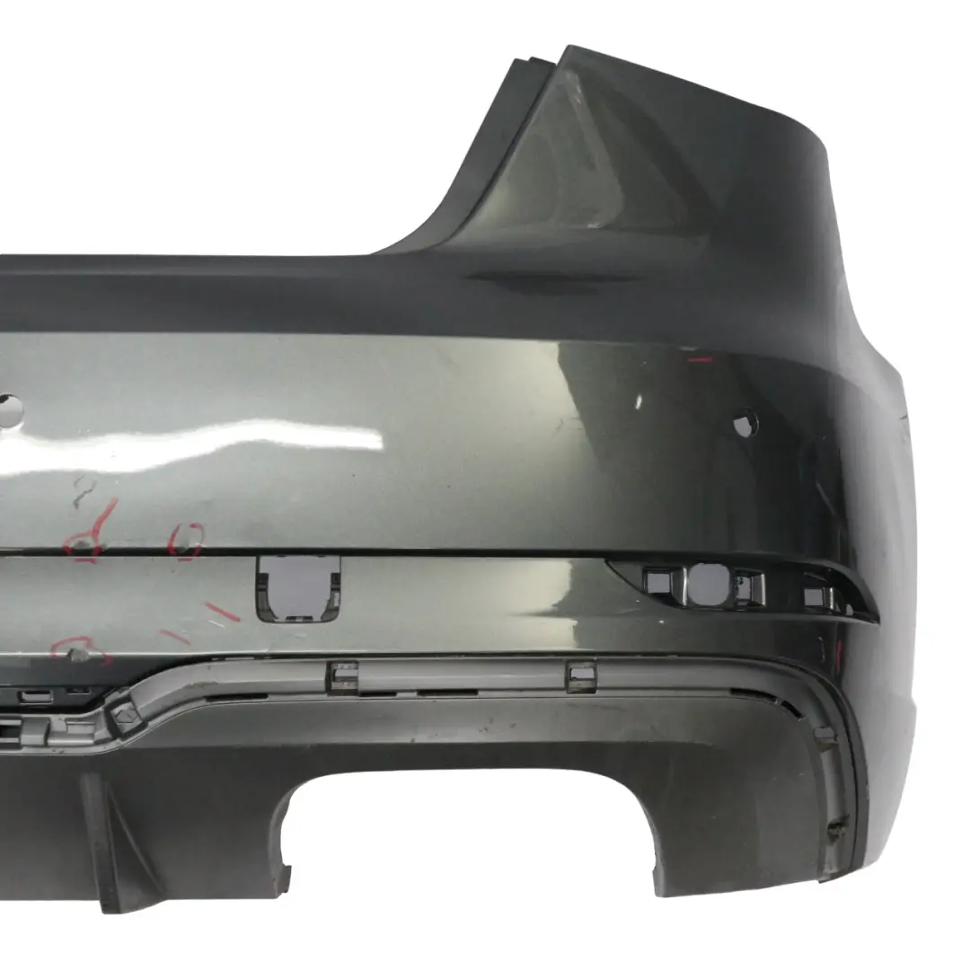 Audi A3 8V Rear Bumper Trim Panel Covering Daytona Grey Pearl Effect - Z7S - SKU 8V3807067K-DGR - Part number 8V3807067K