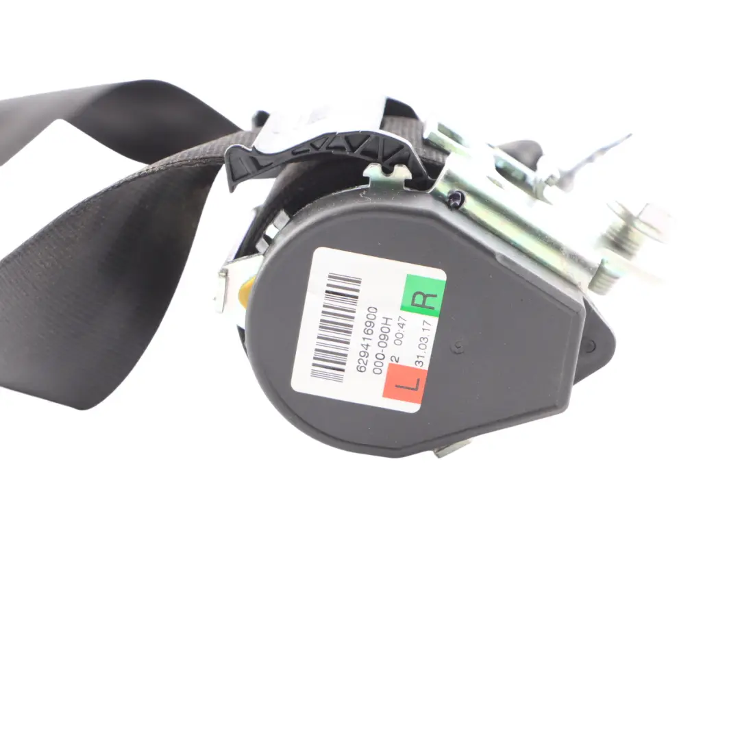 Sportback de Seguridad Trasero Derecho Izquierdo Negro para Audi A3 S3 8V con número de pieza 8V3857805 Audi A3 S3 8V Sportback de Seguridad Trasero Derecho Izquierdo Negro - SKU 8V3857805 - Número de pieza 8V3857805