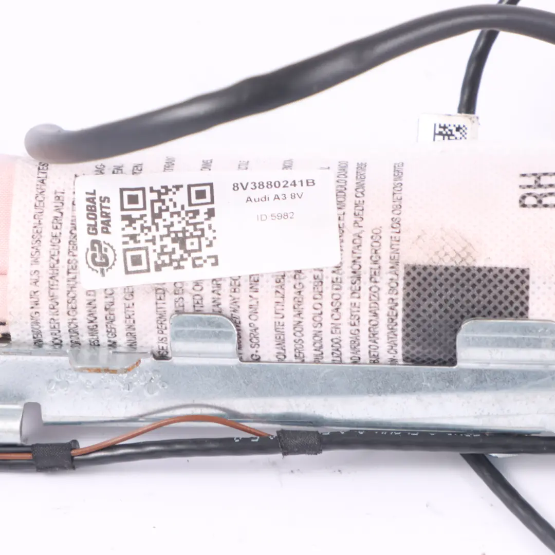 Airbag Poduszka Powietrzna Fotela Lewy Przód do Audi A3 8V o numerze 8V3880241B Audi A3 8V Airbag Poduszka Powietrzna Fotela Lewy Przód - SKU 8V3880241B - Numer Części 8V3880241B