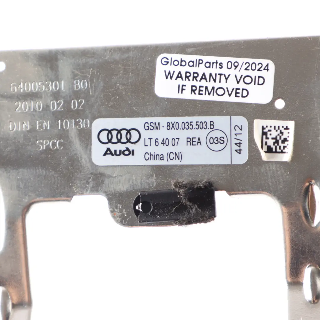 Audi A1 8X Antenne aérienne Module de contrôle l'unité navigation GPS - SKU 8X0035503B - Numéro de pièce 8X0035503B