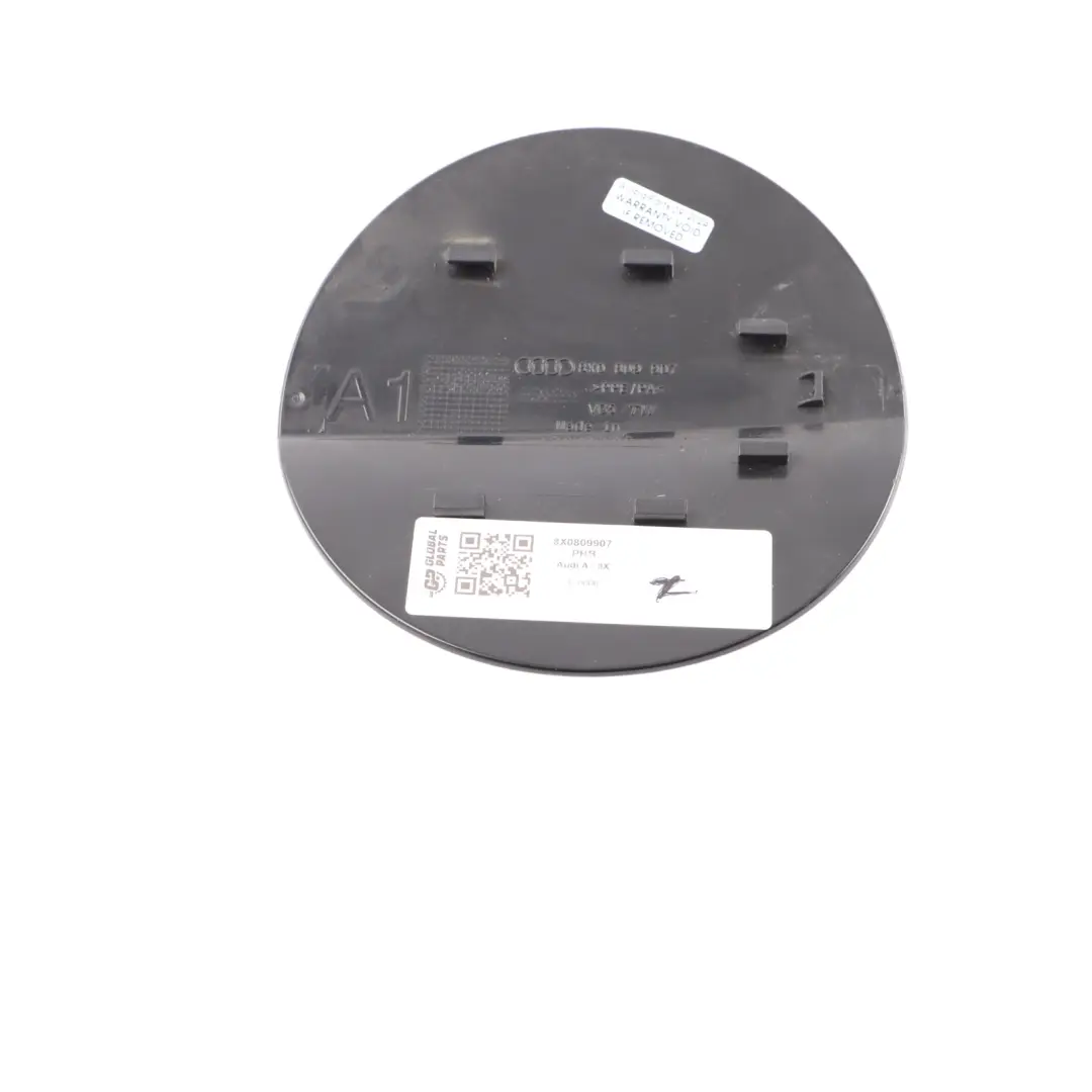 Audi A1 8X Fuel Fill In Flap Cap Cover Phantom Black LZ9Y - SKU 8X0809907-PHB - Part number 8X0809907