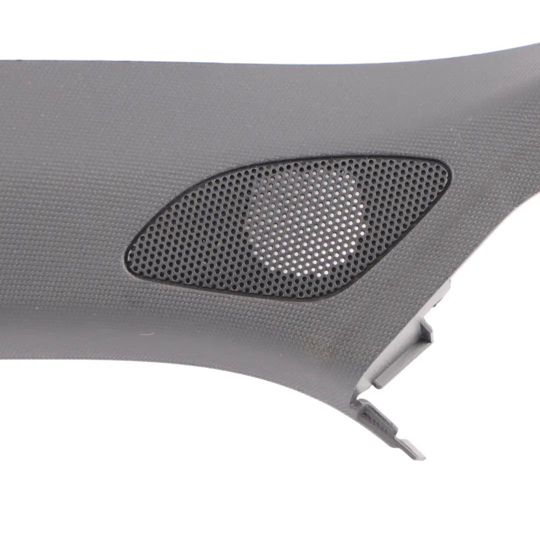 Audi A1 8X Schermo superiore A Colonna altoparlante copertura Trim - SKU 8X0867233A - Numero di parte 8X0867233A