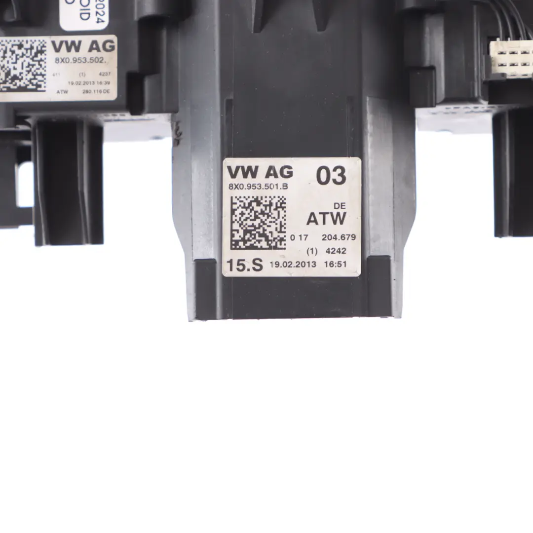 Audi A1 8X Przełącznik Zespolony Manetki 8X0953502 - SKU 8X0953501B - Numer Części 8X0953501B