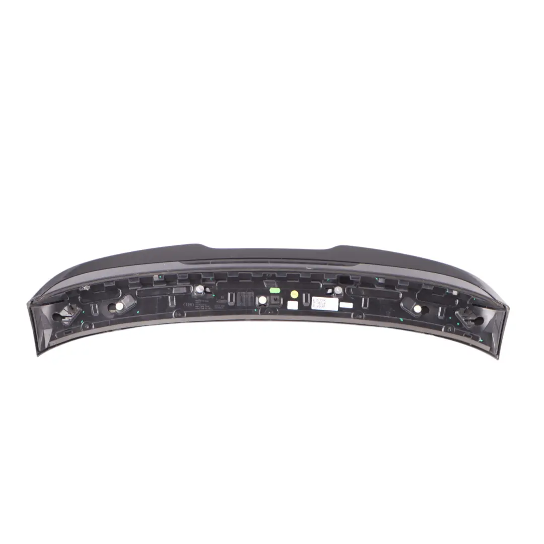 Audi A1 8X Rear Spoiler Tailgate Trunk Trim Panel Phantom Black - LZ9Y - SKU 8X4827933B-PHB - Part number 8X4827933B-PHB