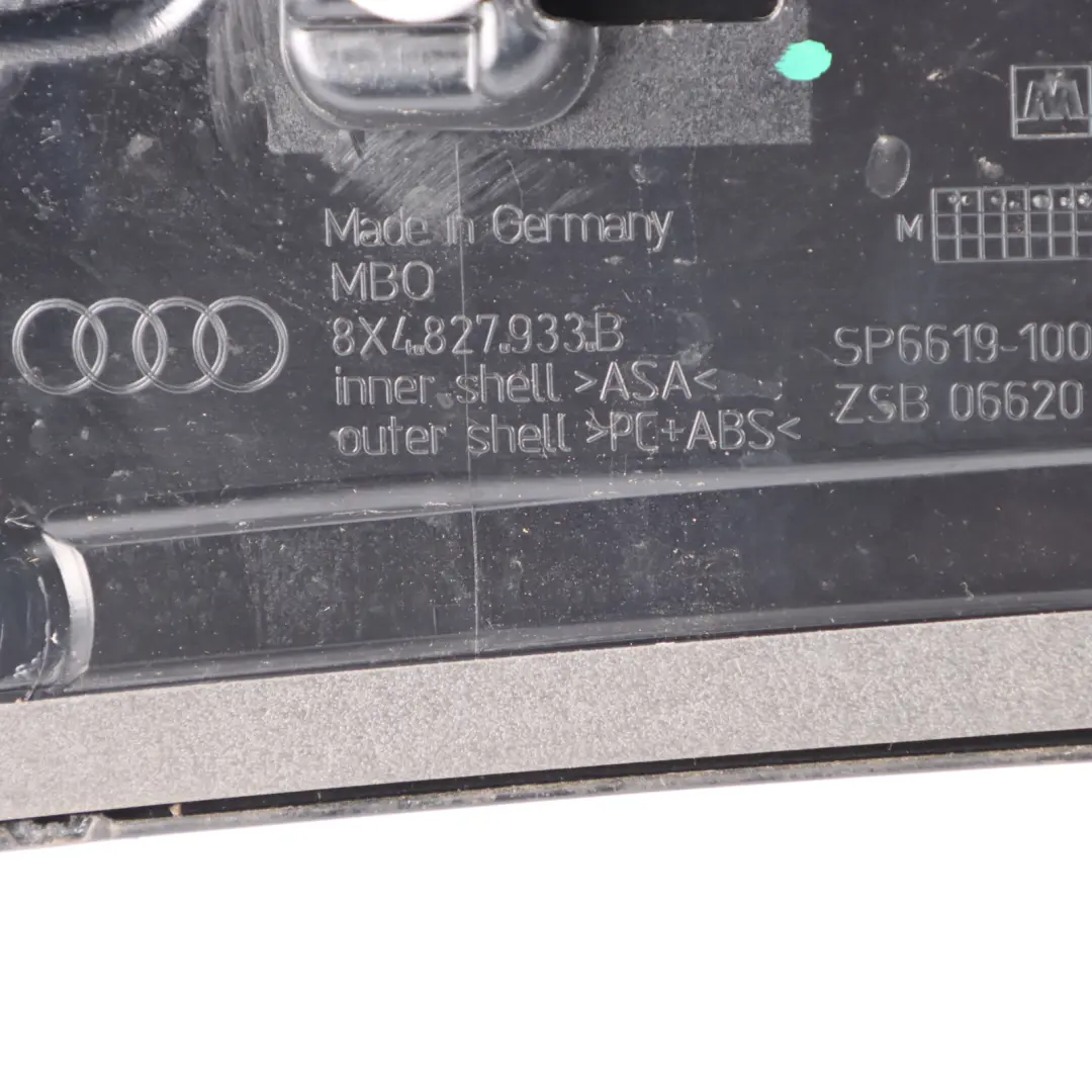 Spoiler Tailgate Trunk Trim Panel Phantom Black - LZ9Y to Audi A1 8X Rear with Part number 8X4827933B-PHB Audi A1 8X Rear Spoiler Tailgate Trunk Trim Panel Phantom Black - LZ9Y - SKU 8X4827933B-PHB - Part number 8X4827933B-PHB