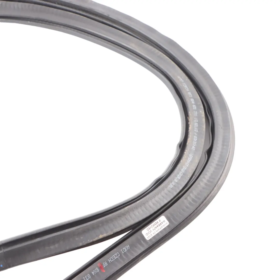 8X4 5D Front Left N/S Door Inside Seal Rubber Gasket to Audi A1 with Part number 8X4831721 Audi A1 8X4 5D Front Left N/S Door Inside Seal Rubber Gasket - SKU 8X4831721 - Part number 8X4831721