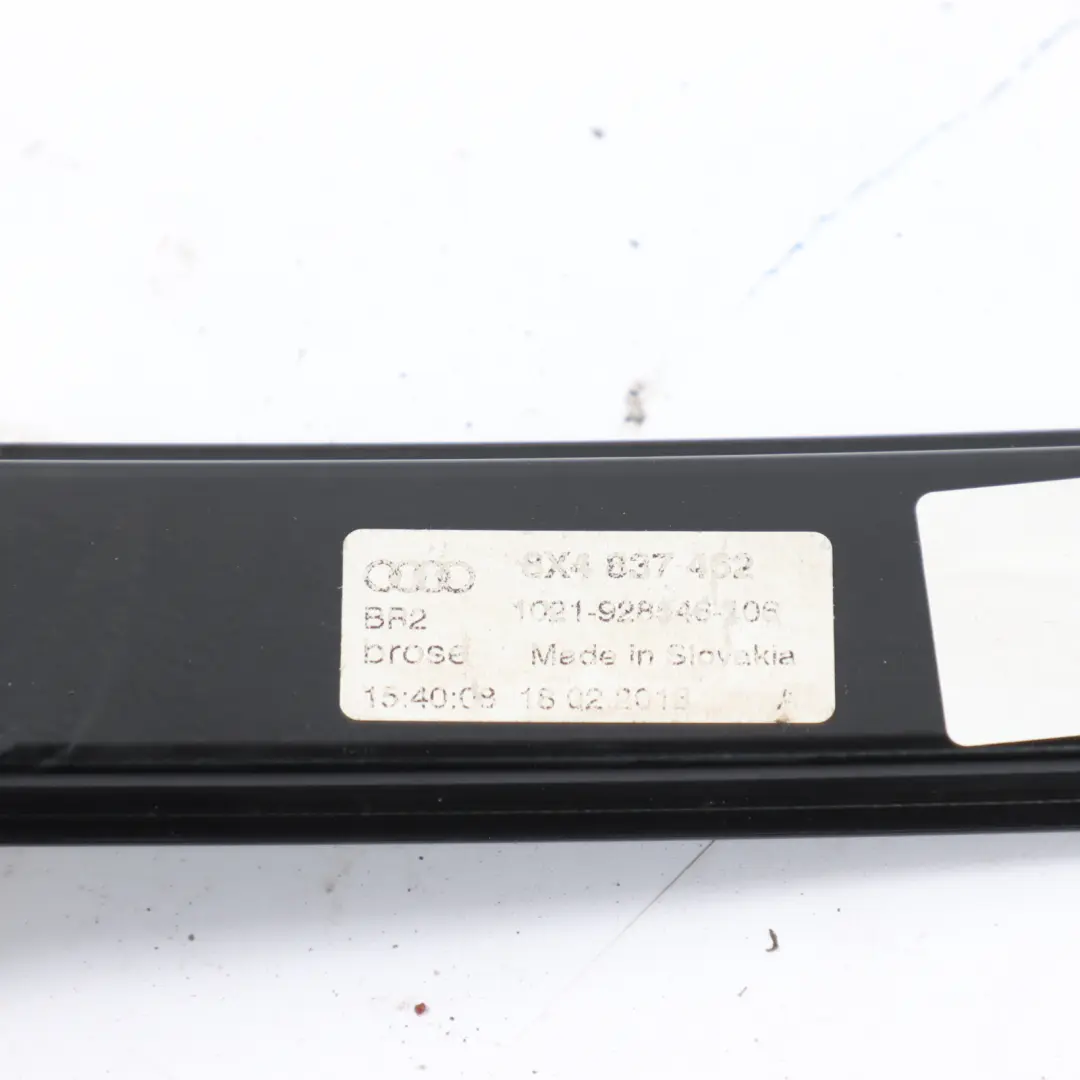 Türfensterheber Regulator Vorne Rechts für Audi A1 8X mit Teilenummer 8X4837462 Audi A1 8X Türfensterheber Regulator Vorne Rechts - SKU 8X4837462 - Teilenummer 8X4837462