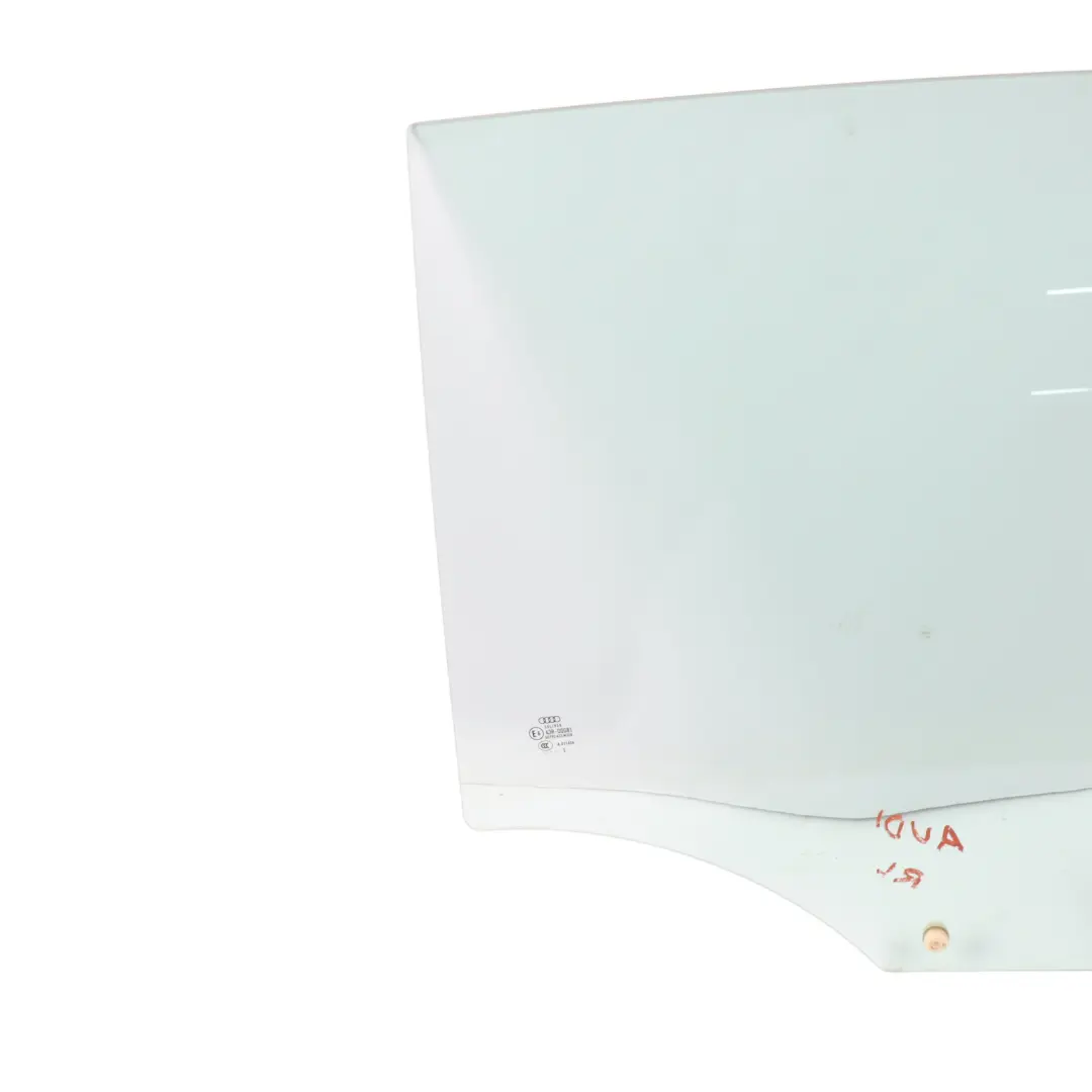 Audi A1 8X Window Glass Door Rear Left N/S Side AS2 Green - SKU 8X4845205 - Part number 8X4845205