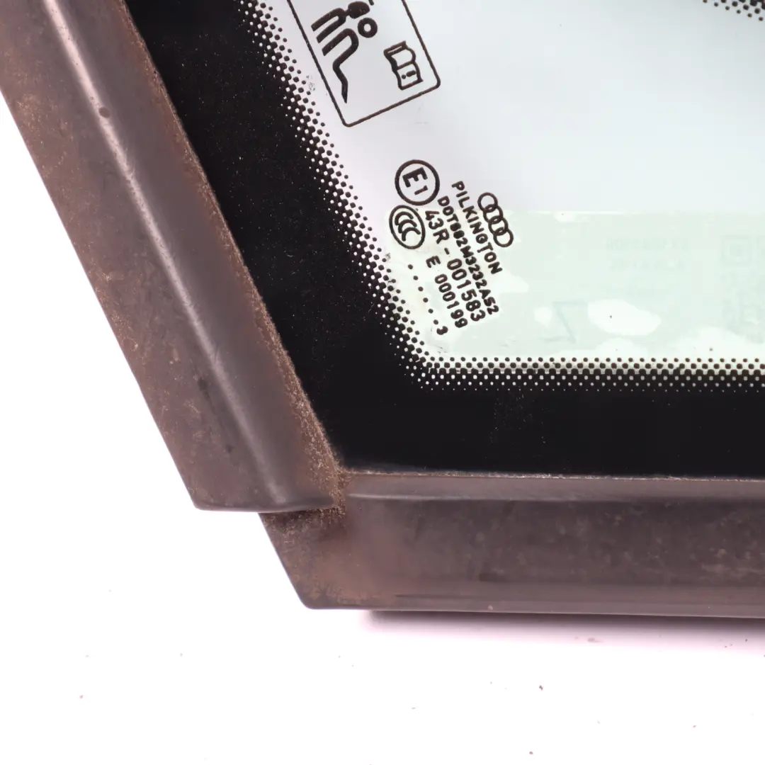 Sportback 5Dr Side Quarter Glass Window Rear Right O/S AS2 to Audi A1 8X with Part number 8X4845300 Audi A1 8X Sportback 5Dr Side Quarter Glass Window Rear Right O/S AS2 - SKU 8X4845300 - Part number 8X4845300