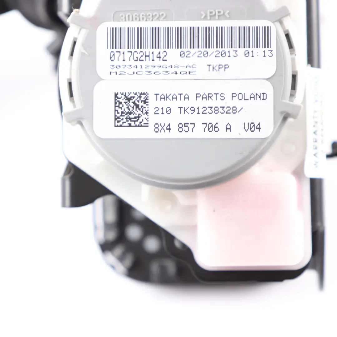 Audi A1 8X Ceinture de sécurité avant droite - SKU 8X4857706A - Numéro de pièce 8X4857706A
