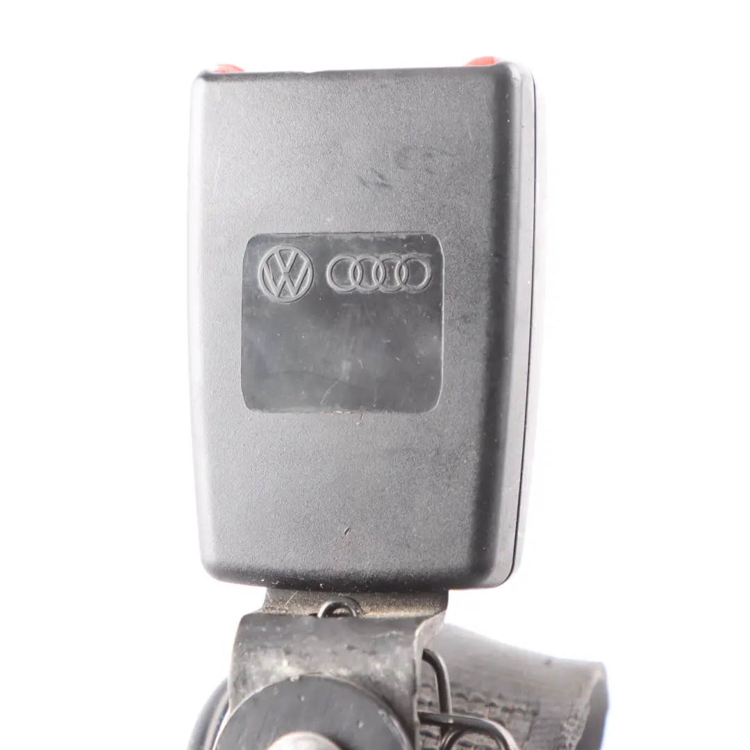 Audi A1 8X hebilla cinturón trasero izquierdo doble hebilla retención - SKU 8X4857739C - Número de pieza 8X4857739C
