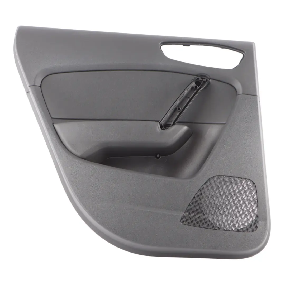 Audi A1 8X Door Card Cover Rear Left N/S Trim Panel Black - SKU 8X4867303 - Part number 8X4867303