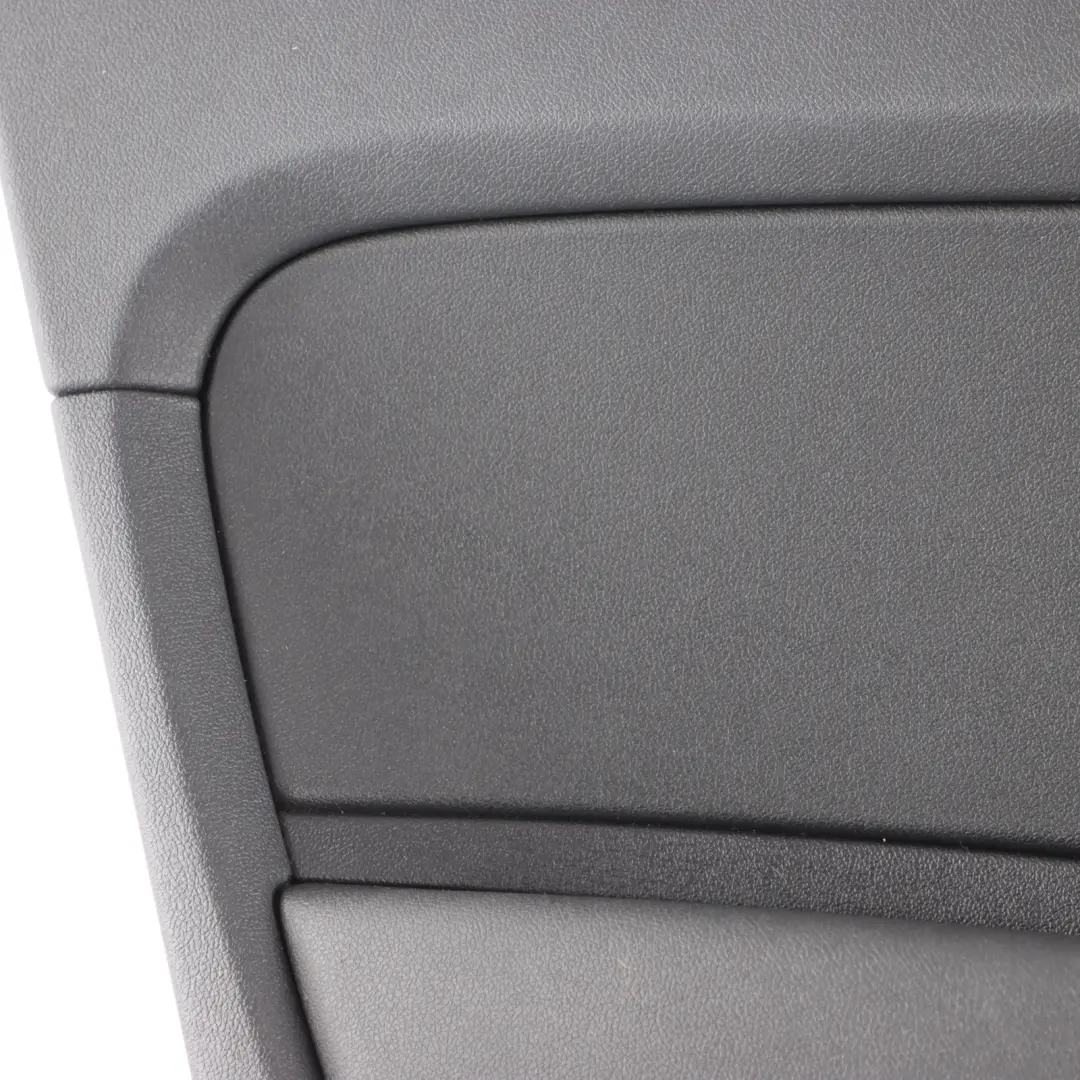 Audi A1 8X Tapa Tarjeta Puerta Trasera Izquierda Panel Negro - SKU 8X4867303 - Número de pieza 8X4867303