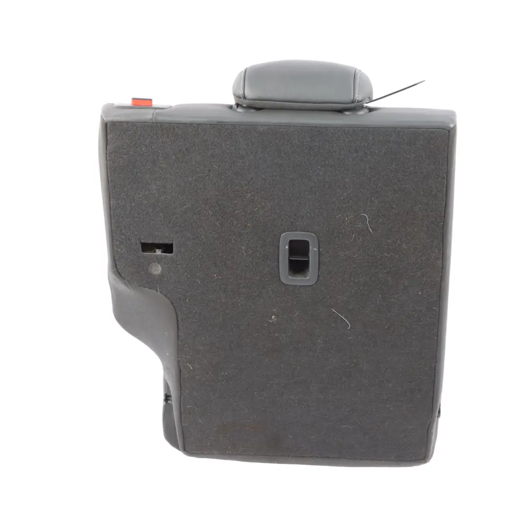 Audi A1 8X Seat Backrest Cover Rear Left N/S Black Leather Fabric - SKU 8X4885805A - Part number 8X4885805A