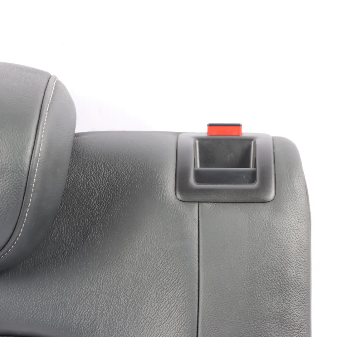 Audi A1 8X Seat Backrest Cover Rear Left N/S Black Leather Fabric - SKU 8X4885805A - Part number 8X4885805A