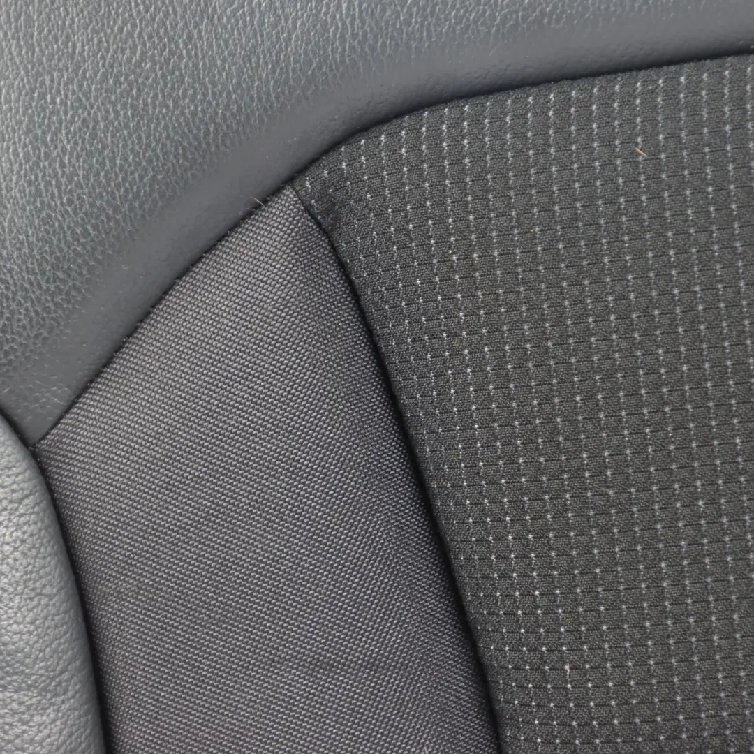 Backrest Cover Rear Left N/S Black Leather Fabric to Audi A1 8X Seat with Part number 8X4885805A Audi A1 8X Seat Backrest Cover Rear Left N/S Black Leather Fabric - SKU 8X4885805A - Part number 8X4885805A