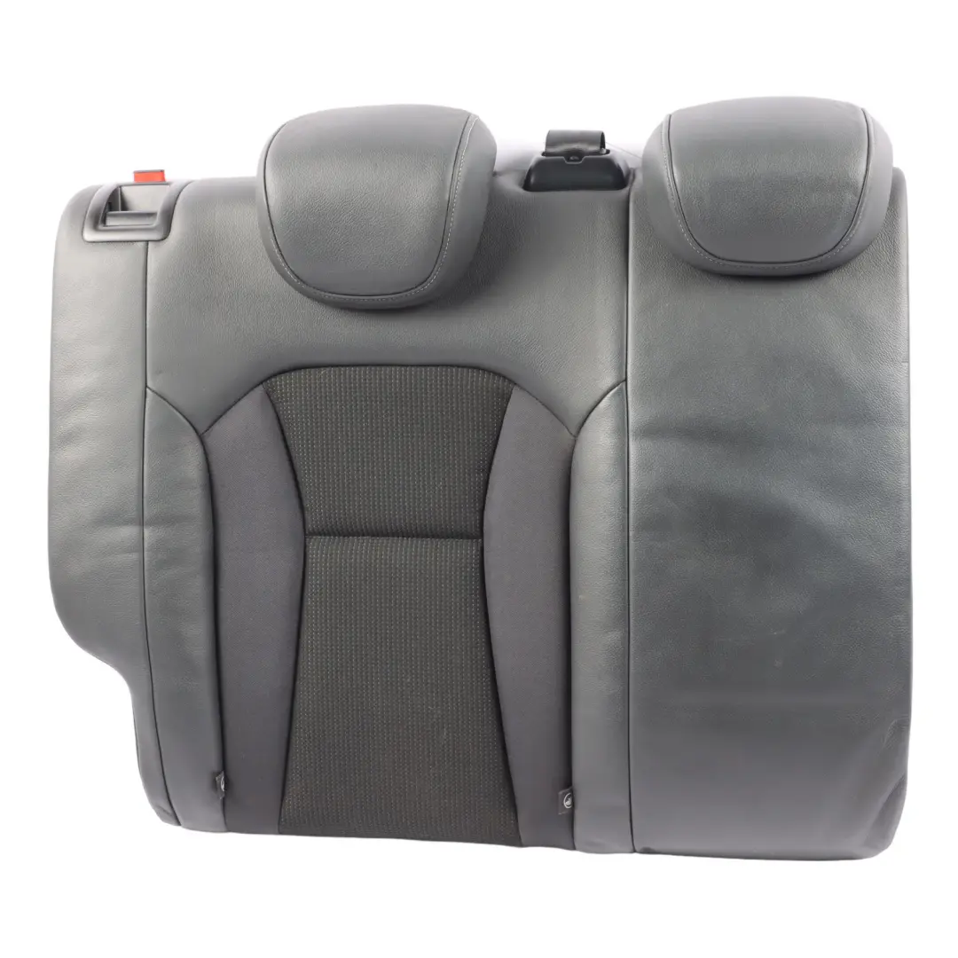 Audi A1 8X Seat Backrest Cover Rear Right O/S Black Leather Fabric - SKU 8X4885806A - Part number 8X4885806A