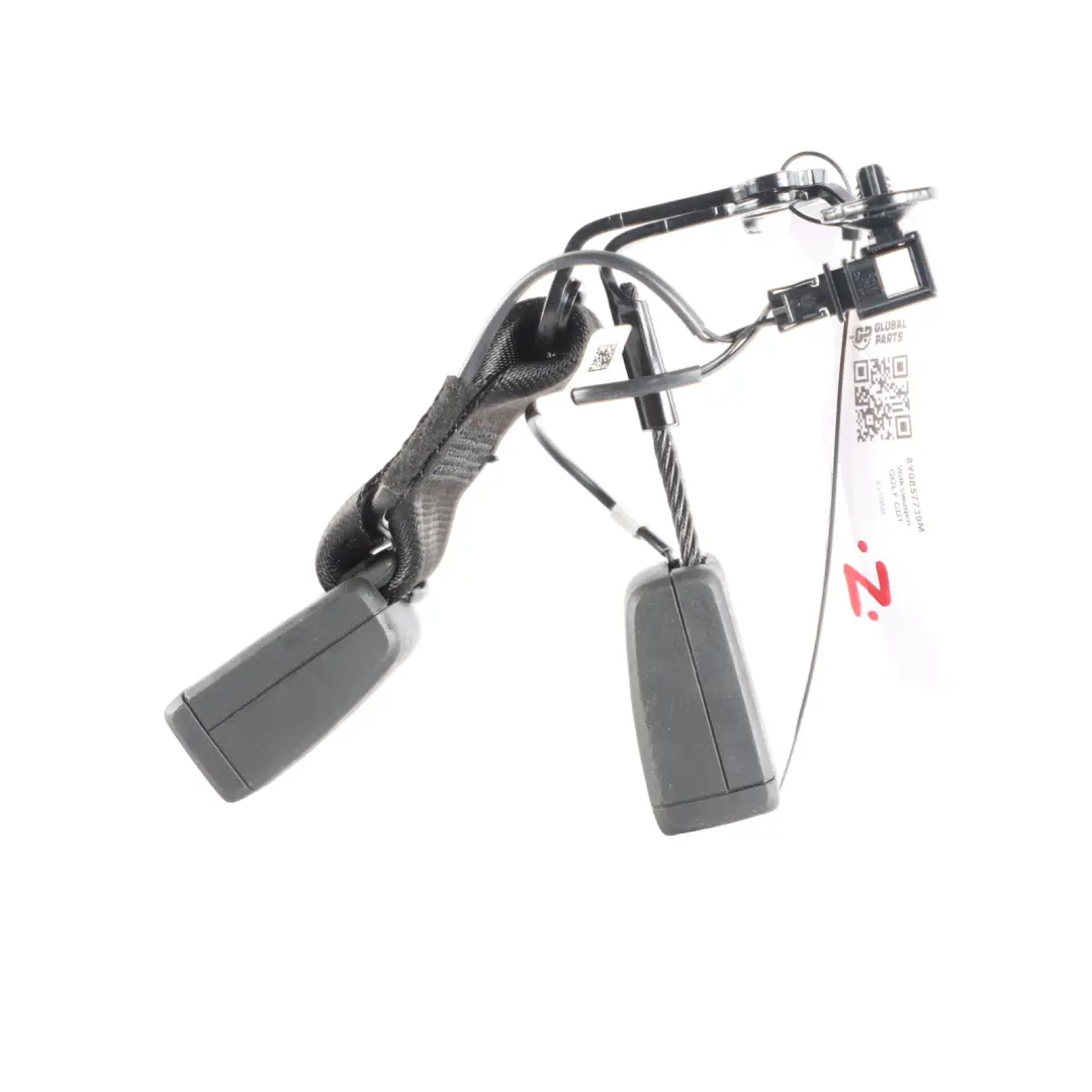 Belt Buckle Double Twin Rear Left N/S to Volkswagen Golf CD1 Seat with Part number 8Y0857739M Volkswagen Golf CD1 Seat Belt Buckle Double Twin Rear Left N/S - SKU 8Y0857739M - Part number 8Y0857739M