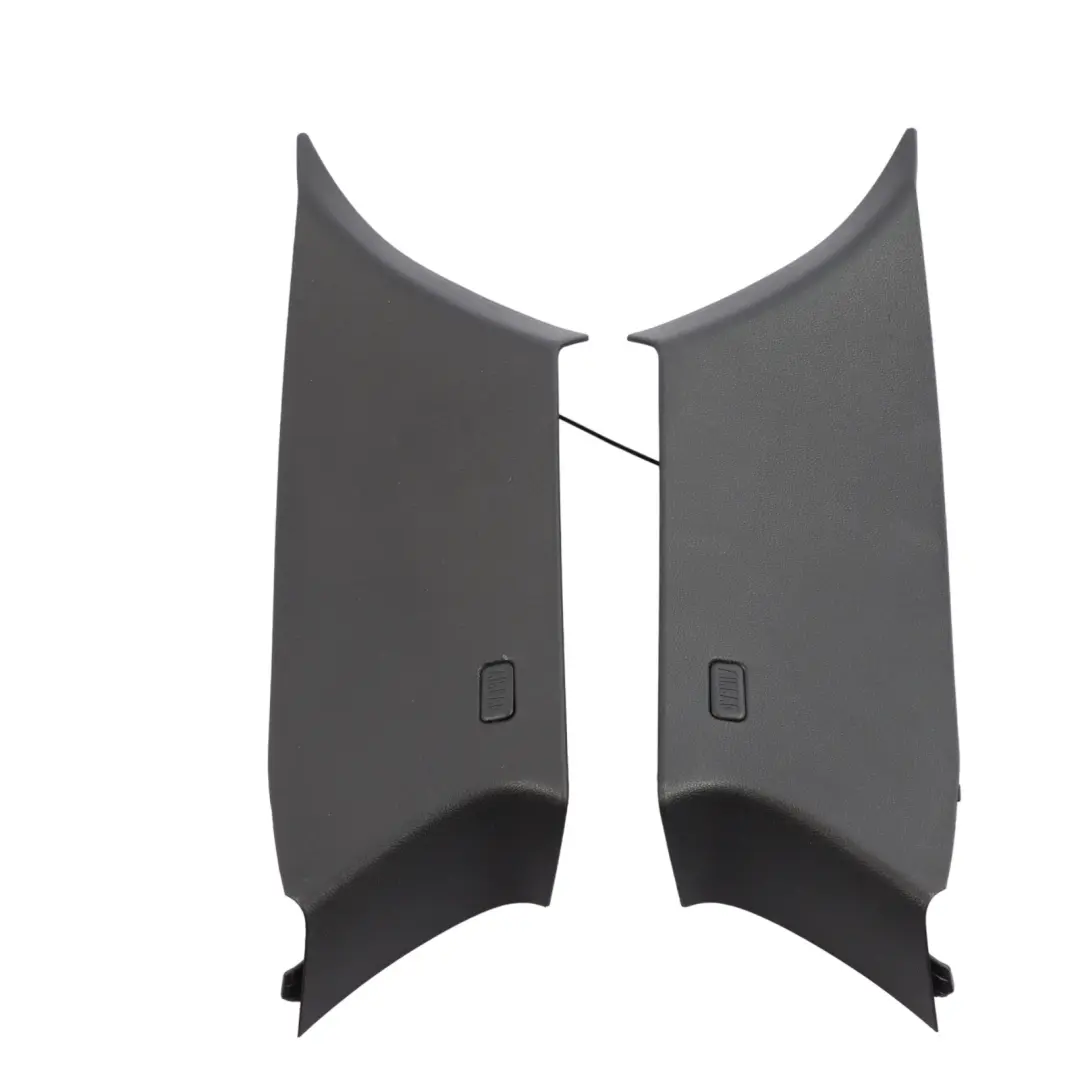 BMW E81 Pillars Lining Cover Panels Black M Sport Front Rear Left Right Set - SKU 9136304-2 - Part number 9136304