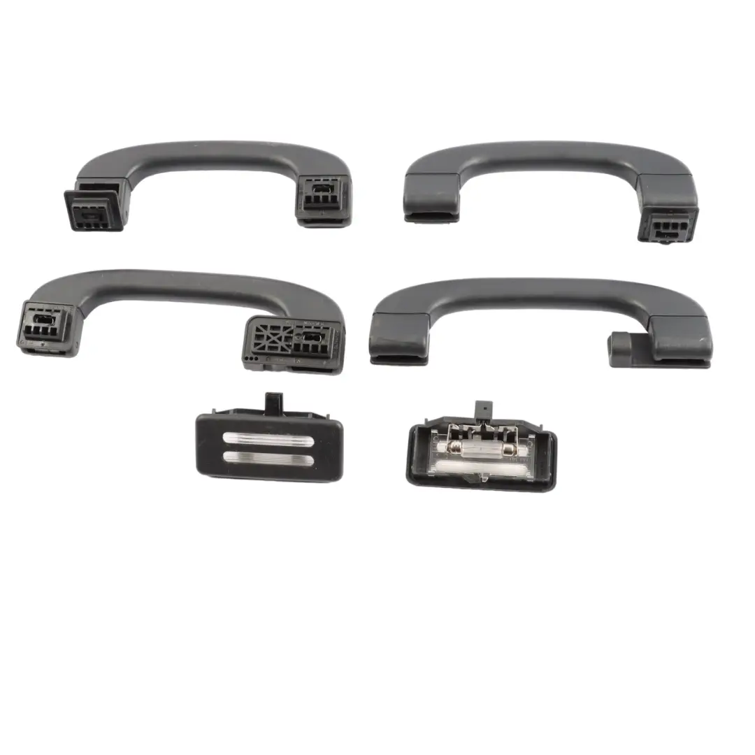 BMW E81 Pillars Lining Cover Panels Black M Sport Front Rear Left Right Set - SKU 9136304-2 - Part number 9136304