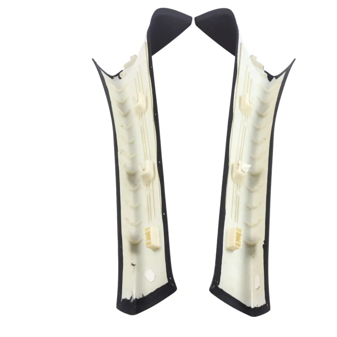 BMW E81 Pillars Lining Cover Panels Black M Sport Front Rear Left Right Set - SKU 9136304-2 - Part number 9136304