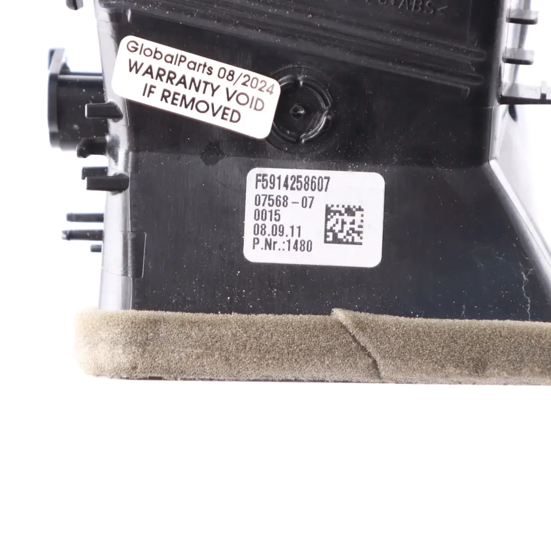 Front Dashboard Right O/S Fresh Air Vent A/C Grille Heater to BMW F07 GT with Part number 9142586 BMW F07 GT Front Dashboard Right O/S Fresh Air Vent A/C Grille Heater - SKU rhd-9142586 - Part number 9142586