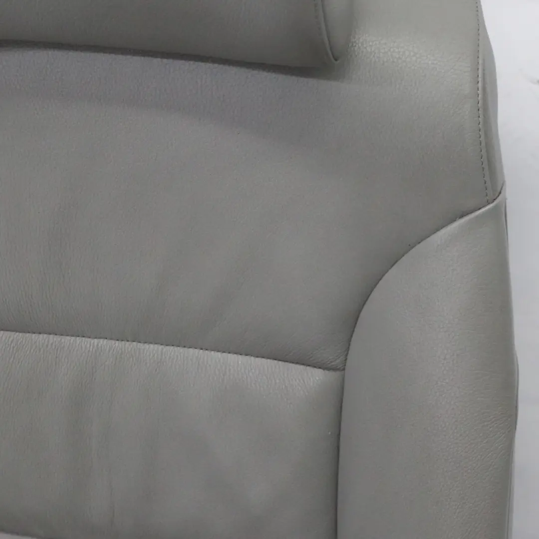 Front Left N/S Seat Leather Dakota Grey Interior to BMW E60 E61 LCI with Part number 9143859 BMW E60 E61 LCI Front Left N/S Seat Leather Dakota Grey Interior - SKU 9143859-1 - Part number 9143859