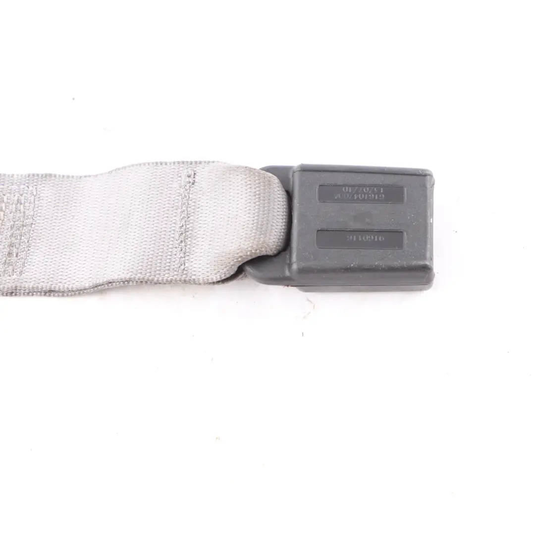Lower Strap Rear Centre Buckle Grey to BMW E90 with Part number 9160116 BMW E90 Lower Strap Rear Centre Buckle Grey - SKU 9160116 - Part number 9160116