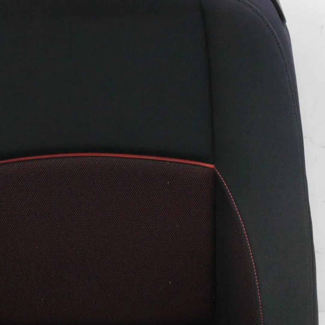 BMW E81 Front Seat M Sport Left N/S Interior Cloth Fabric Network Cranberry Red - SKU 9164887 - Part number 9164887