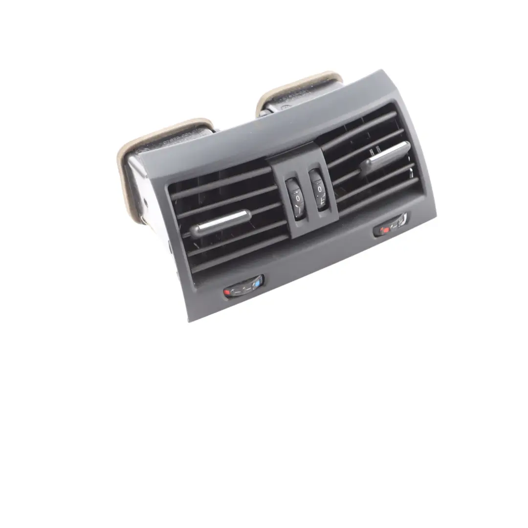 Centre Console Fresh Air Vent Grille Rear Nozzle Trim to BMW F10 F11 with Part number 9172344 BMW F10 F11 Centre Console Fresh Air Vent Grille Rear Nozzle Trim - SKU 9172344 - Part number 9172344