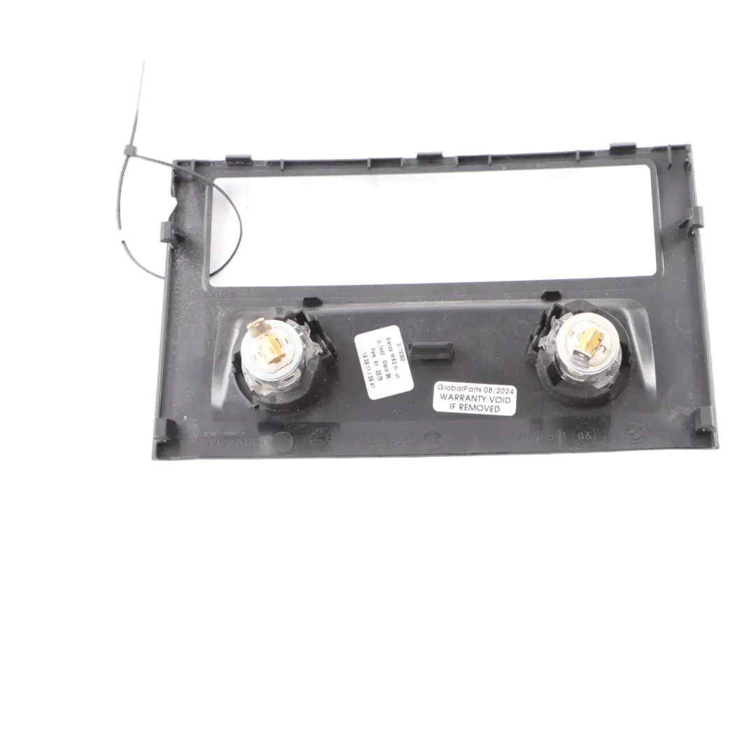 BMW F07 Centre Console Cover Mount Cigarette Lighter Socket Trim Black - SKU 9178351 - Part number 9178351