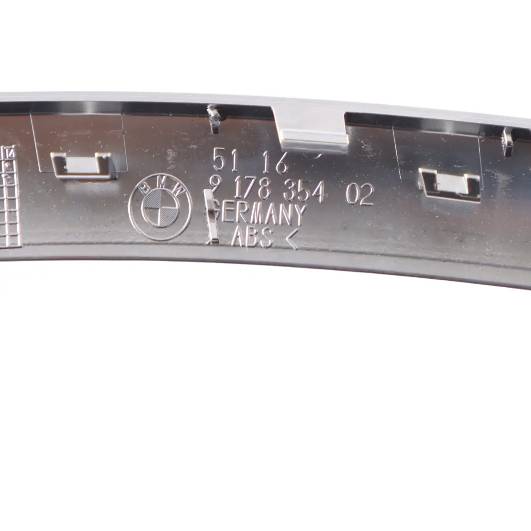 Right O/S Centre Console Air Vent Accent Strip to BMW F07 Rear with Part number 9178354 BMW F07 Rear Right O/S Centre Console Air Vent Accent Strip - SKU 9178354 - Part number 9178354