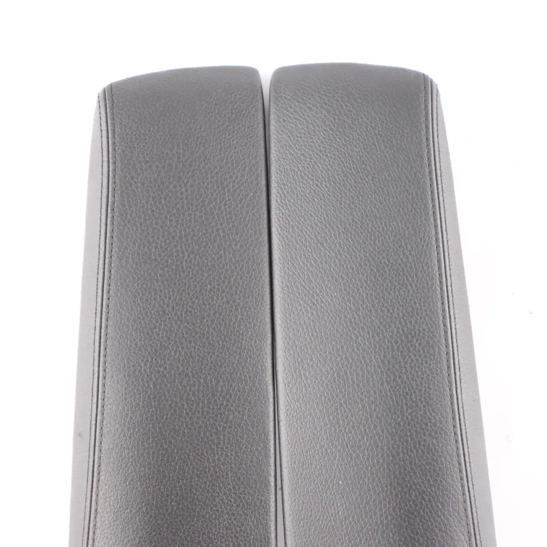 Centre Console Armrest Storage Cover Set Leather Dakota Black to BMW F07 GT with Part number 9198905 BMW F07 GT Centre Console Armrest Storage Cover Set Leather Dakota Black - SKU 9198905 - Part number 9198905
