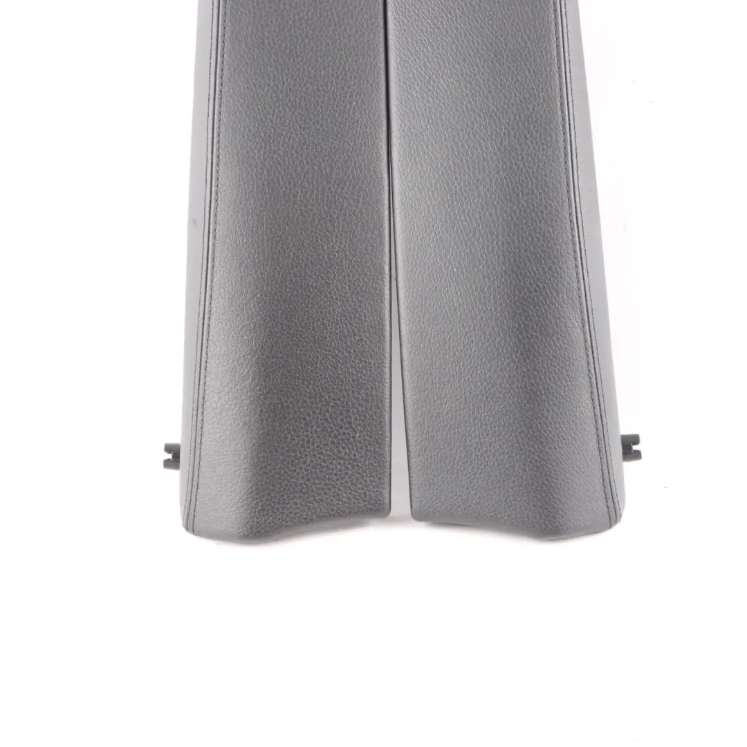 BMW F07 GT Centre Console Armrest Storage Cover Set Leather Dakota Black - SKU 9198905 - Part number 9198905